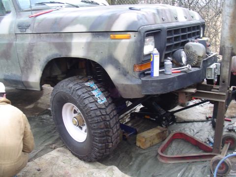 Steve's 4" lift - 1990 Ford Bronco