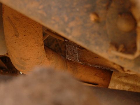 1990 Ford Bronco - Leaking at the bellhousing :( sad.
