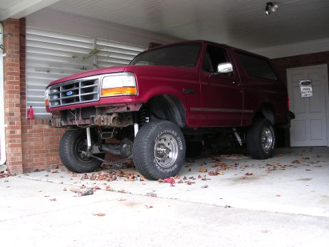 1995 Ford Bronco - Before