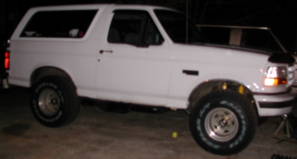 1996 Ford Bronco - It shrunk!! Pulled the 6" lifft out of my 96.