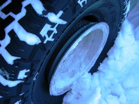 1985 Ford Bronco - driver rear tire