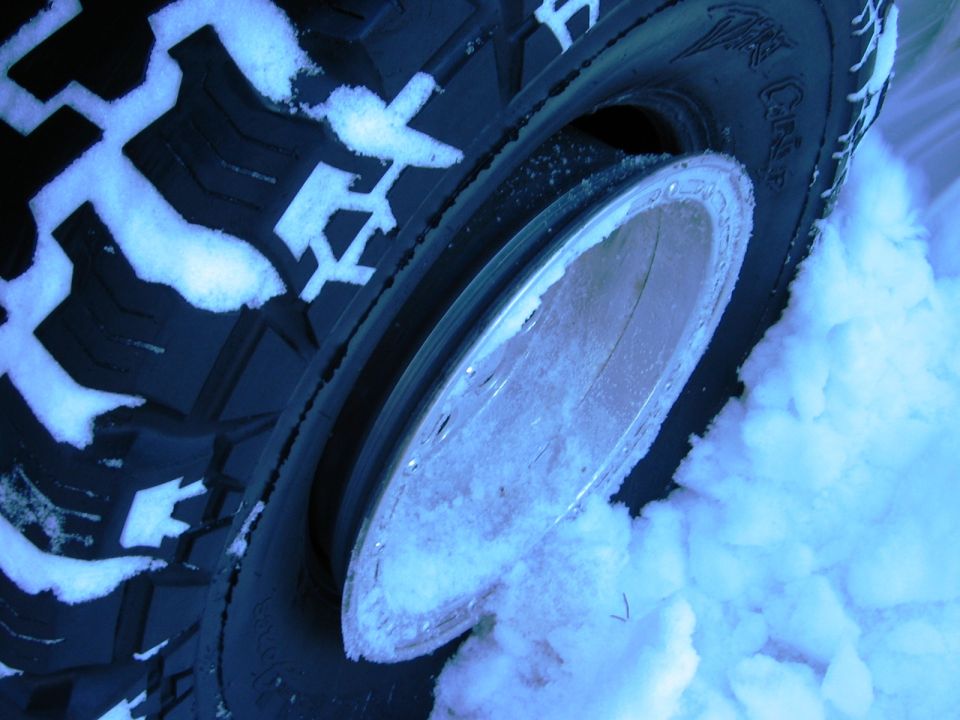 driver rear tire