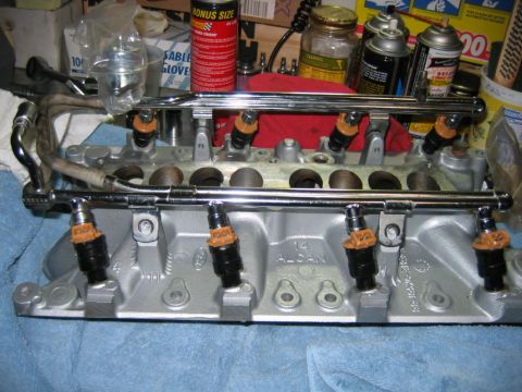 1992 Ford Bronco - The manual calls for you to lightly oil the o-ring to help with installation of the injector..Even with the oil, it was still a chore getti…