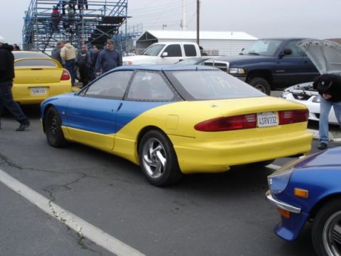 1993 Ford Probe - Familiar spot - Lane 7, Sacramento Raceway after tech.