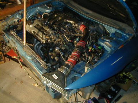 1993 Ford Probe - RAM air after install.