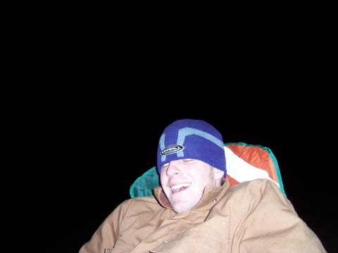 1998 Ford Ranger - A person wearing a beanie and jacket is captured in this photo.