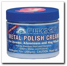 1986 Ford Bronco - Blue Magic Metal Polish Cream is for cleaning and protecting metal surfaces like chrome and aluminum.