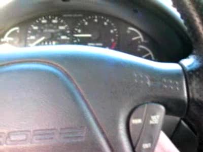 1993 Ford Probe - flowmaster from interior