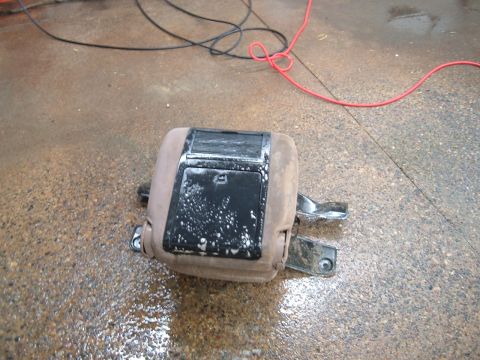 1994 Ford Bronco - cleaning it was VERY dirty