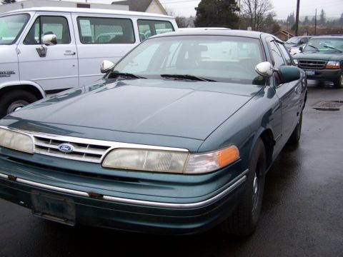 1998 Ford Crown Victoria - 1996 P71 with dual spot lights.