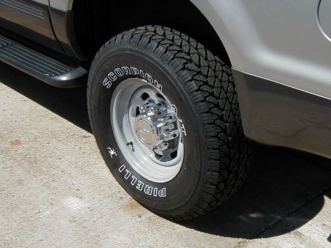 2002 Ford Excursion - Pirelli Scorpion AT's
