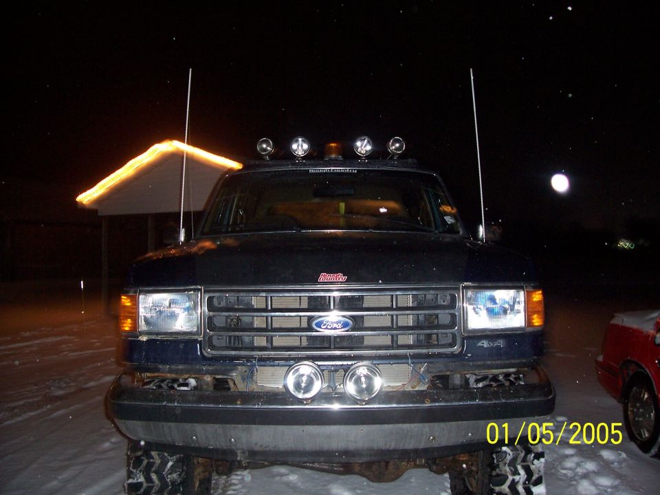 the lights has they sit on the bumper