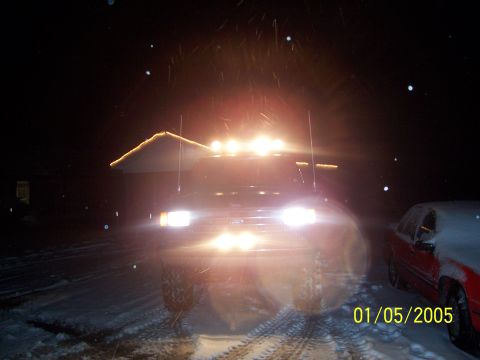 1989 Ford Bronco - One more of the lights lit up