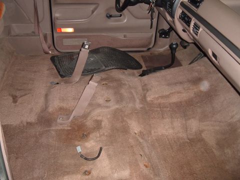 1994 Ford Bronco - after shampooing