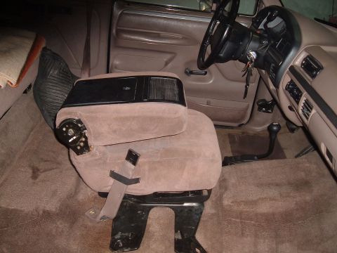 1994 Ford Bronco - jump seat set in place