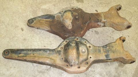 1990 Ford Bronco - Shorter beam is 8 lug D44 HD TTB. Long beam is 5 lug TTB