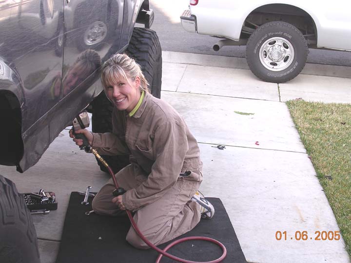 pre-trip inspection on the suspension