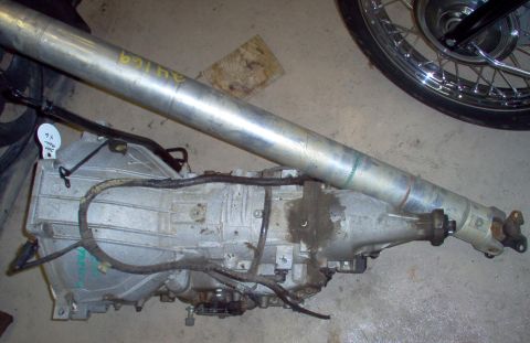 1994 Ford Crown Victoria - The driveshaft came from a '00 P71.
