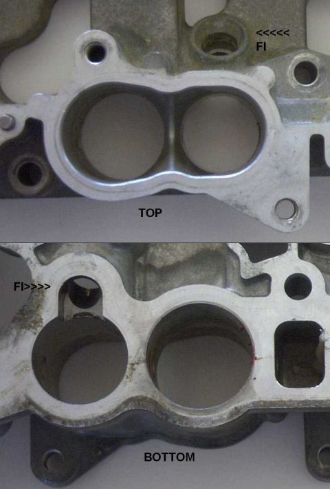 1997 Ford Taurus - V8 IRM (lower intake) with the butterflies removed