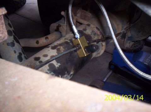 1986 Ford Bronco - Install the new braided line...