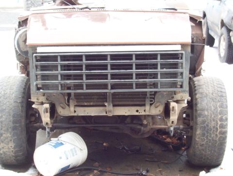 1981 Ford Bronco - what the front is gonna look like