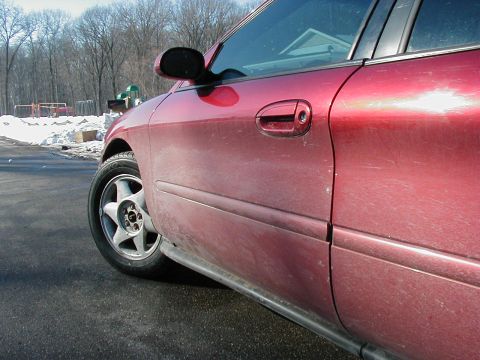 1997 Ford Taurus - She's dirty, but those tires sure are pretty!