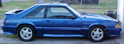 1987 Ford Mustang “old blue”
