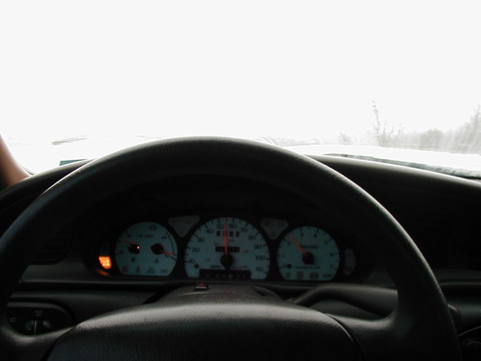 The tires were excellent in the nasty weather - even at 54mph!