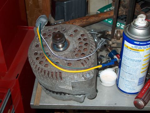 1986 Ford Bronco - 3G (130 amp) alternator swap - 1995 Ford Taurus alt and PA Performance plug