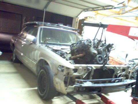1994 Ford Crown Victoria - Since the engine seized, I can't rotate the flexplate to unbolt the torque converter, and I don't want to risk any damage to the recently-r…