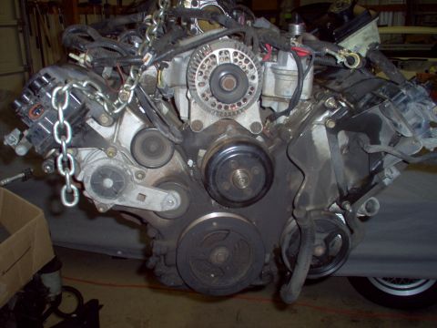 1994 Ford Crown Victoria - Since the engine seized, I can't rotate the flexplate to unbolt the torque converter, and I don't want to risk any damage to the recently-r…