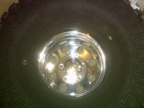 1992 Ford Bronco - This image shows a tire and wheel, not a 1992 Ford Bronco.