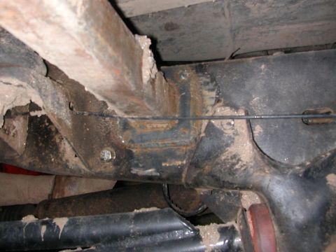1984 Ford Bronco - Front driver's side mount if you can't tell.