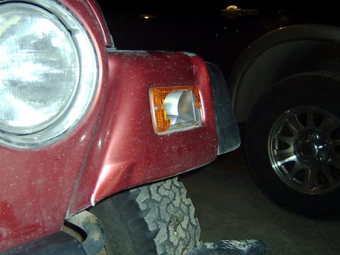 1998 Jeep TJ - i hit a deer