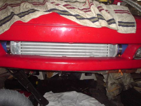 1993 Mazda MX-6 - Intercooler