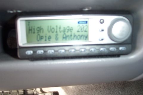 1995 Ford Bronco - XM Commander. It transmits to my head unit on 87.5 FM so there are less wires to worry about.