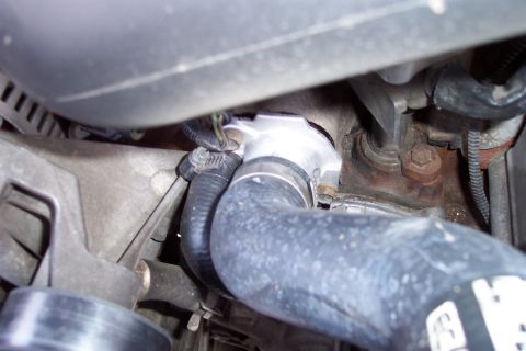 1995 Ford Bronco - $105 thermostat housing from ford - after my origional one cracked