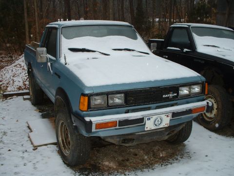 1985 Ford Bronco - My dad's '83 Nissan 720 4x4 Pickup. Its a beast for its size. Eventually it will be restored to near original condition, but right now we'r…