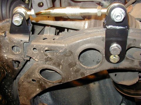 1995 Ford Probe - Completed drivers side Traction Bar.