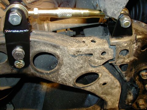 1995 Ford Probe - Completed passenger side Traction Bar.