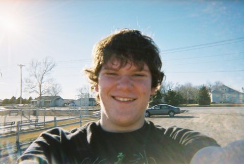 2000 Ford Crown Victoria - Self-portrait with a car visible in the distance on a clear day.