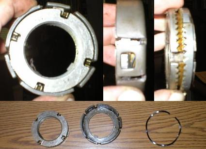 1983 Ford Bronco - Rare self-locking hub nut used in the late '80s. Its locking tooth in the center often gets bent inward by improper installation or removal…