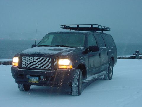 2003 Ford Excursion - More better rack mount