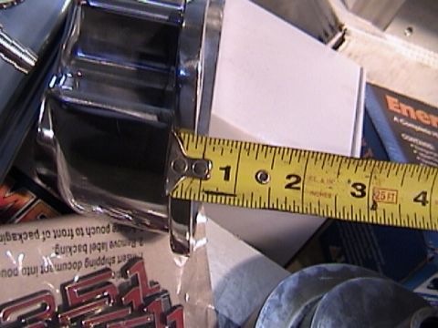 1990 Ford Bronco - VC mounting surface is a solid 3/8" all the way around, shouldn't have to worry about it bending or flexing.