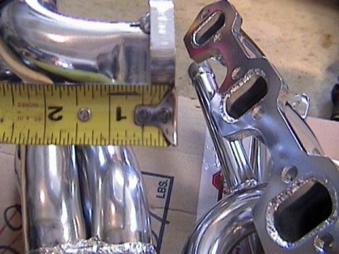 1990 Ford Bronco - 3/8" thick header flanges