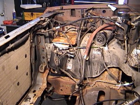 1990 Ford Bronco - Pass side fender well