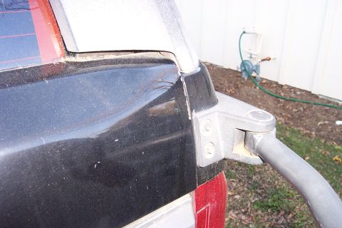 1989 Ford Bronco - only damage on tailgate.