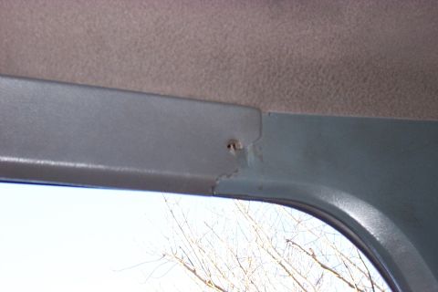 1989 Ford Bronco - Passenger side trim top
