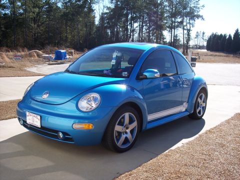 2004 Volkswagen Beetle - Another angle ... see the license plate? Go Cocks!