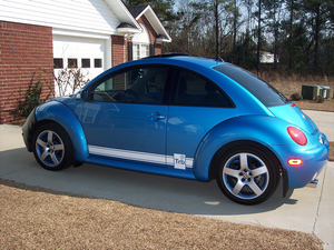 2004 Volkswagen Beetle - Another angle on the tint.